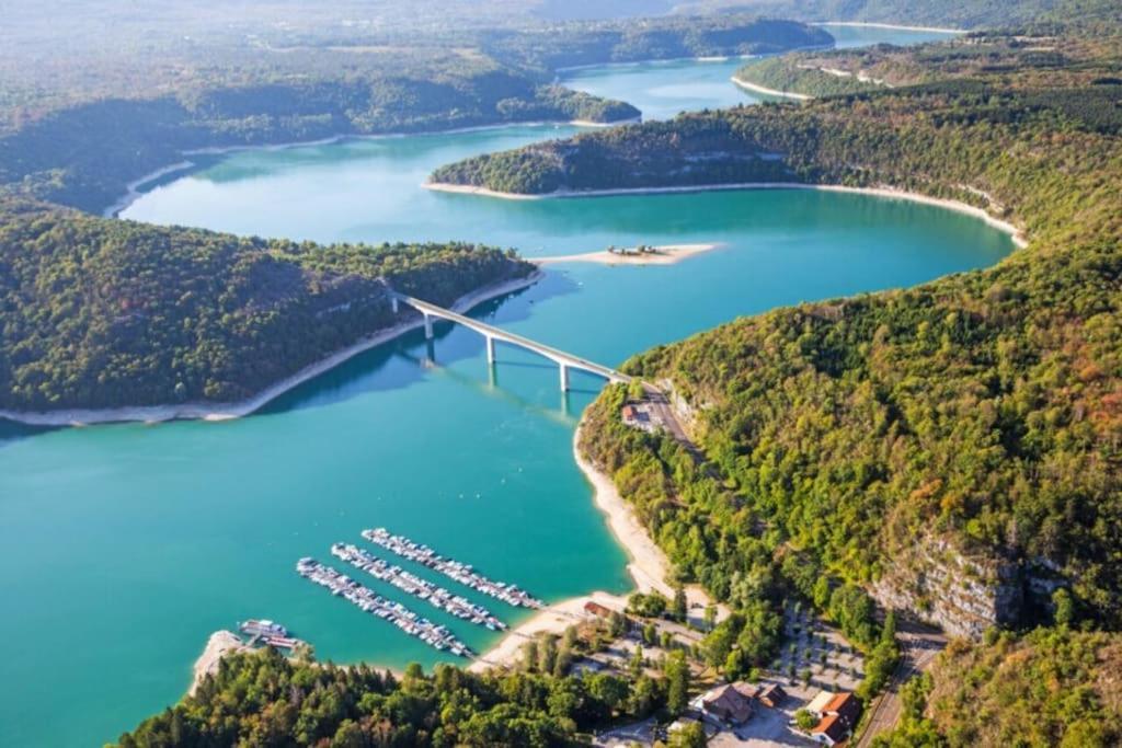 Gites Aux Granges Du Vilaret Clairvaux-les-Lacs Esterno foto
